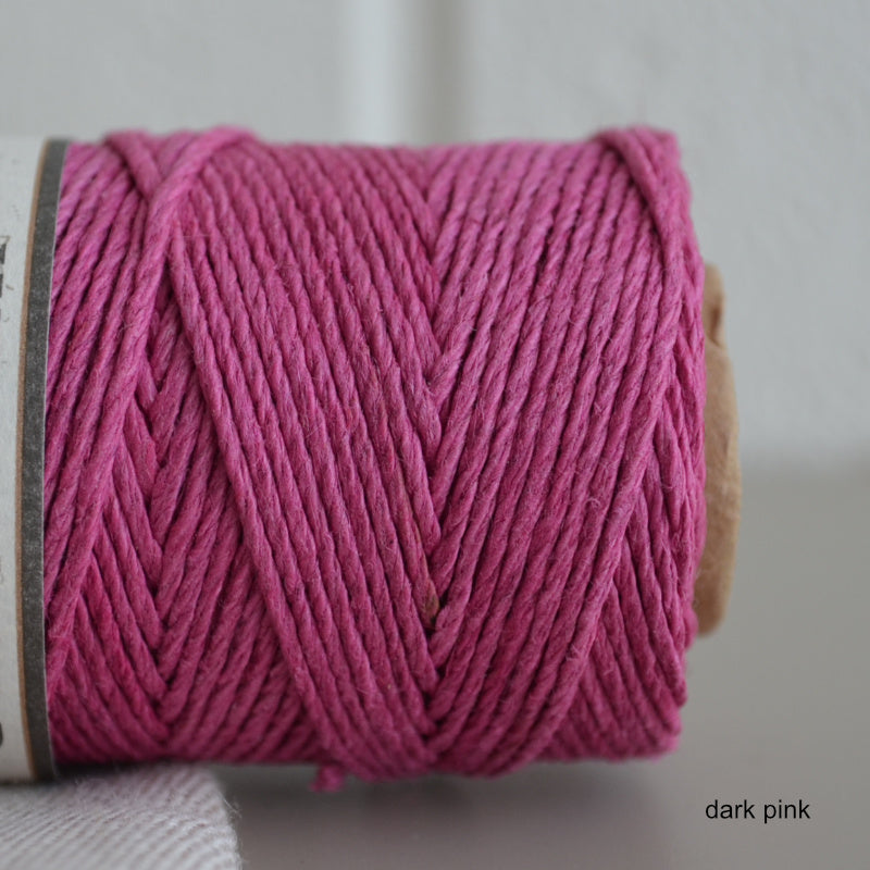 Dark Pink Hemp String .5mm 10lb